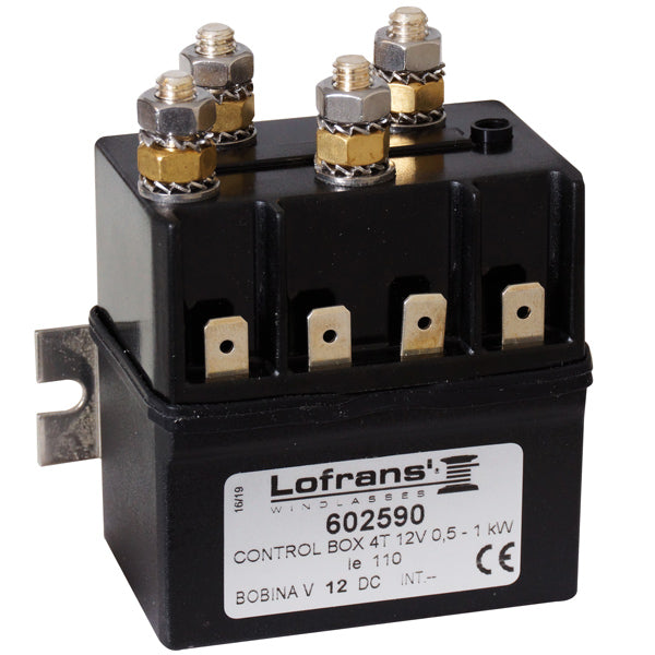 Lofrans, Relaiskasten 4-polige Motoren, IP67, 12V, 500-700W