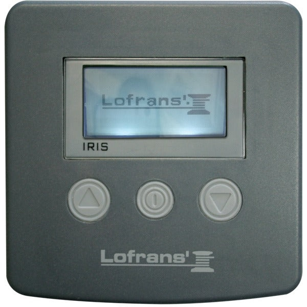 Lofrans, Iris-Kettenzähler grau, IP67, LCD-Anzeige, 12/24V