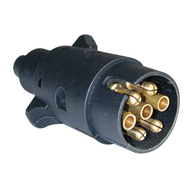 Anhängerstecker, 7-polig, 12V