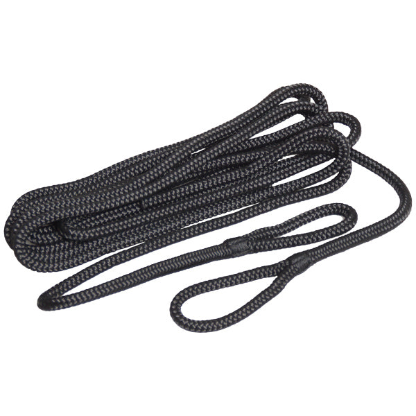 Robline, Fenderline geflochten 2er Pack schwarz, 8mm x 2m