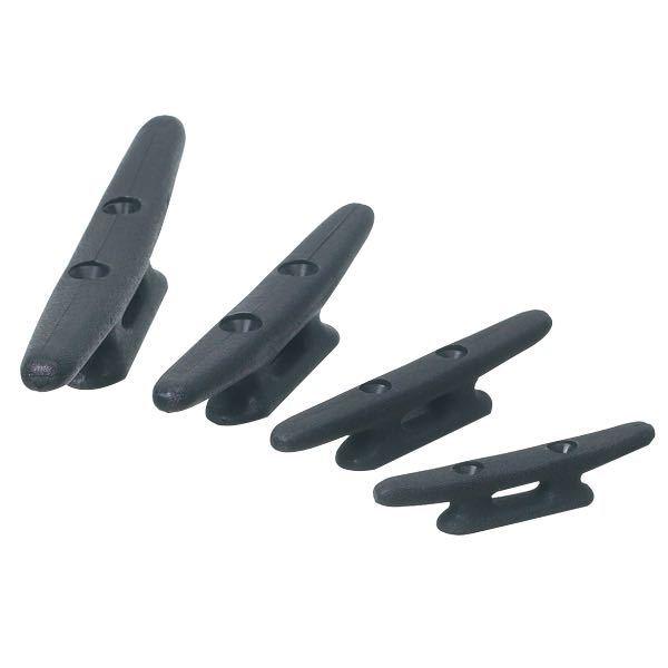 Nylonabzieher schwarz 100mm, 28mm Lochabstand