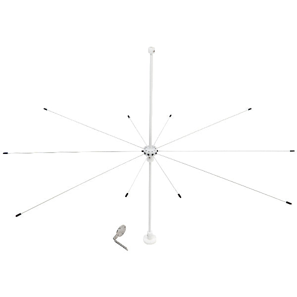 StopGull, Möwenschreck für Top-Mast, inkl. 2 Halterungen, horizontal und vertikal