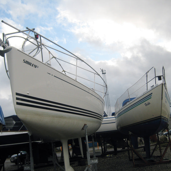 Bootsplanenständer mit Mast, 10m / 4 Zepter, Aluminium