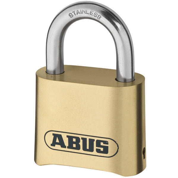 Abus, Code Vorhängeschloss Messing mit/RF Bügel, 50mm