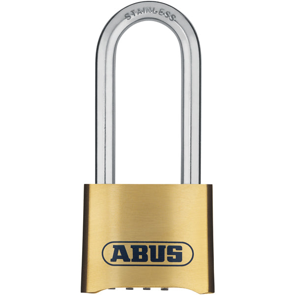 Abus, Code Vorhängeschloss Messing mit/RF Bügel, 50mm