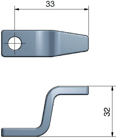 Roca Rigel 2,5" kurz, lang