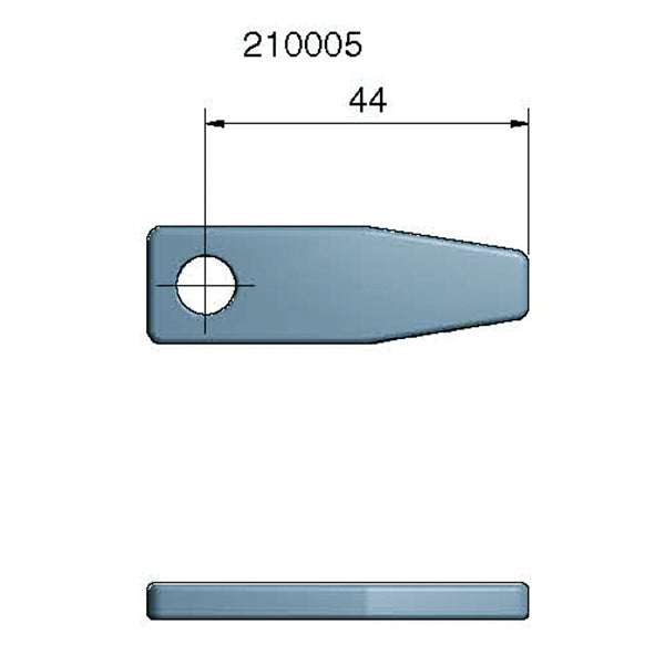 Roca Takelage kurz RF, 2"