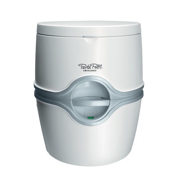 Porta Potti, Toilette Excellence 565P weiß, 15-Liter-Spülkasten, 21-Liter-Auffangbehälter