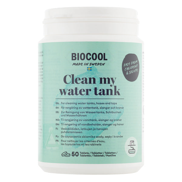 Bio Cool, Wassertank-Reinigungstabletten, 50 Tabs