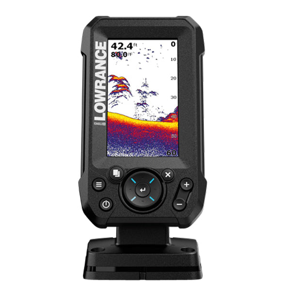 Lowrance, Eagle 4X mit Bullet Hedge-Schwinger - Sonar mit Autotuning und IPS-Display