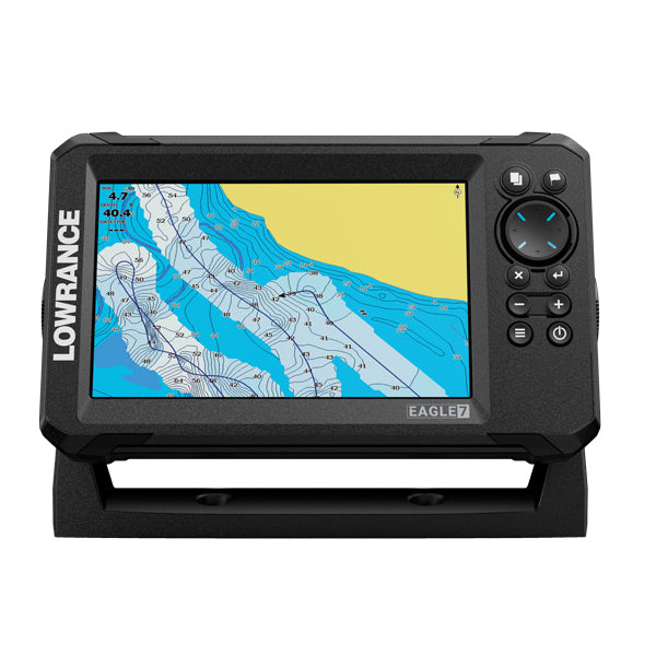 Lowrance, Eagle 7 50/200 HDI - Fischfinder mit CHIRP und DownScan Bildgebung