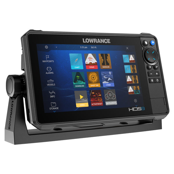 Lowrance, HDS-9 PRO, ohne Schwinger, ActiveTarget® 2 Live Sonar, 9,0"