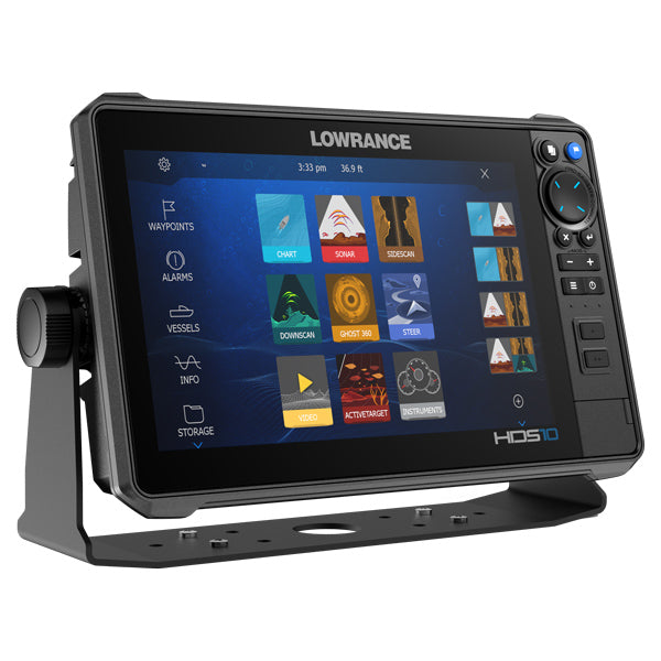 Lowrance, HDS-10 PRO mit ActiveImaging HD 3-in-1-Schwinger, 10"