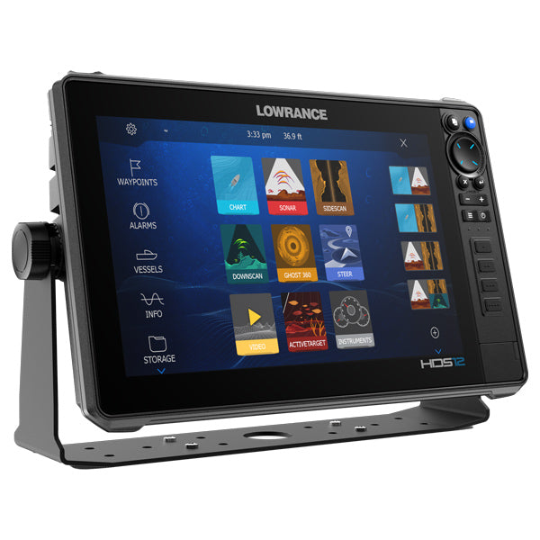 Lowrance, HDS-12 PRO mit ActiveImaging HD 3-in-1-Schwinger und ActiveTarget® 2 Live Sonar