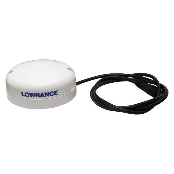 Lowrance, Point-1 GPS-Antenne mit E-Kompass und Kreiselkompass, 10 Hz, 12V, 100% wasserdicht