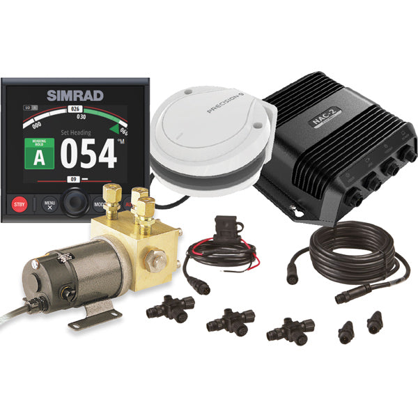 Simrad, Autopilot-Paket mit AP44, NAC-2, Precision-9, Pump-2 für 26-50 Fuß Boote