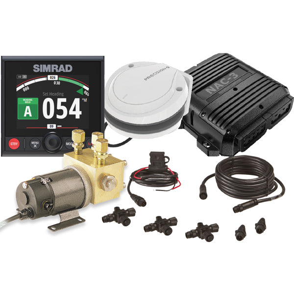 Simrad, Autopilot-Paket mit AP44, NAC-3, Precision-9 und Pump-3, 40-100 Fuß Boot