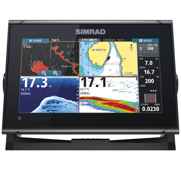 Simrad, GO9 XSE mit HDI-Krängentransducer, 9"