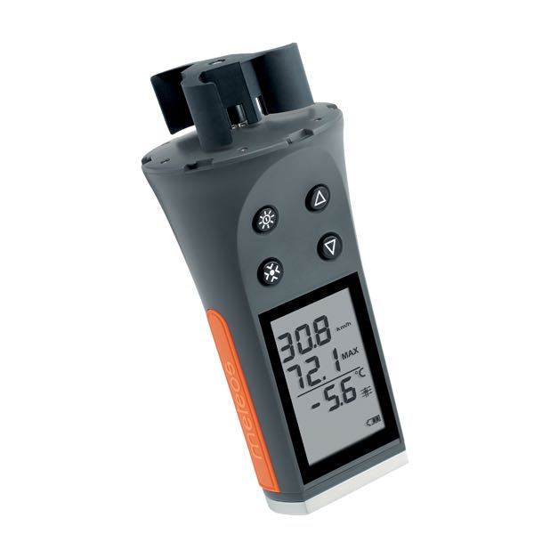 Skywatch, Anemometer Meteos 1 m/Temperatur, Handgerät, 2-150 km/h, -20°C - 70°C