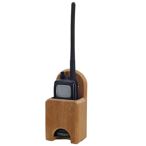 Roca, Halterung für VHF teak, 80 mm x 54 mm x 158 mm, Innenmaße: 65 mm x 40 mm