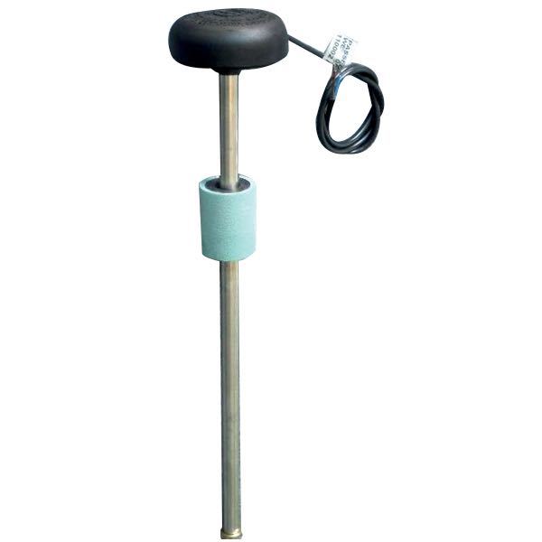 SIC, Wasser-/Kraftstoffsensor AISI 316, 29 cm, 10-180 Ohm, Ø 60 mm, 5-Loch-Flansch