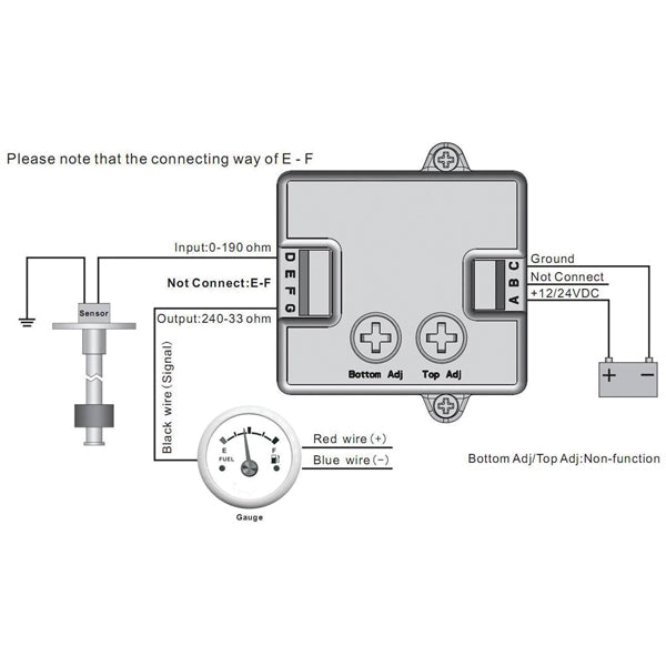 Kus, Dual-Converter für 2 Tankinstrumente und Tankgeber