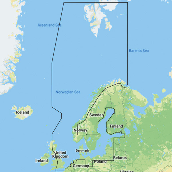 C-Map, Y050 Discover, Skandinavien für Lowrance, Simrad & B&G