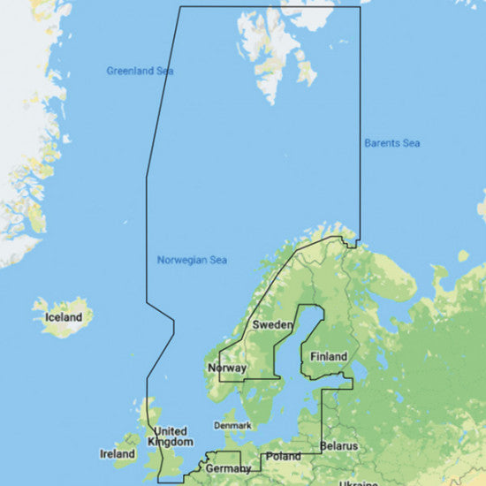 C-Map, Y050 Discover Scandinavia - nur beim Kauf eines Plotters