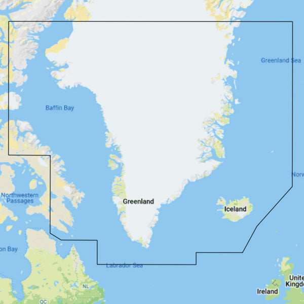 C-Map, Y040 Discover, Grönland für Lowrance, Simrad und B&G