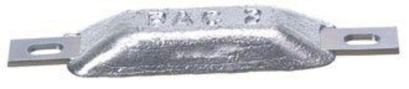 BAC, Zinkanode Bera 10, 1,0 kg, 185 mm