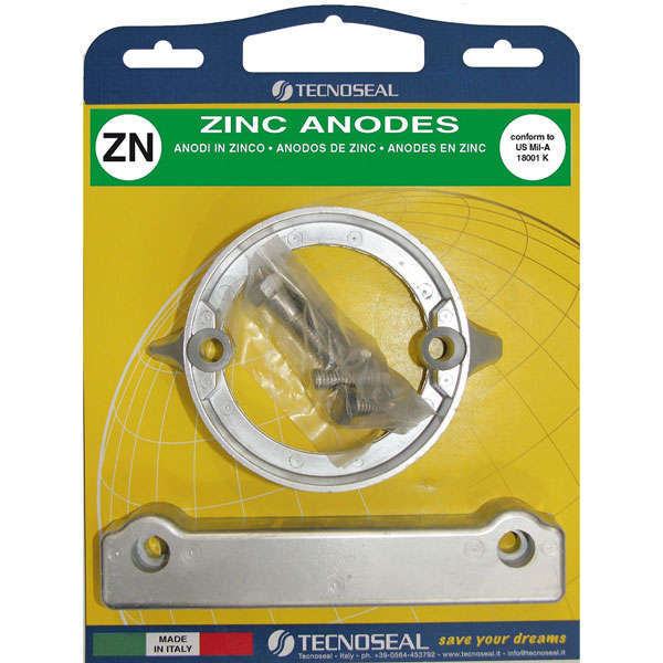 Tecnoseal, Zink-Kit Volvo Duo Prop 280 inkl. Schrauben, 832598 + 875821