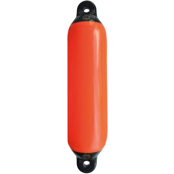 Dan-Fender, Yacht orange/schwarz oben, 5x20" - 540 mm, Ø 125 mm