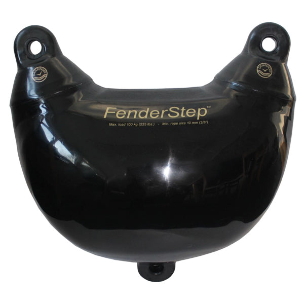 Dan-Fender, Fenderstep, Schwarz, 400 mm x 205 mm, Ø18 mm, 400 cm