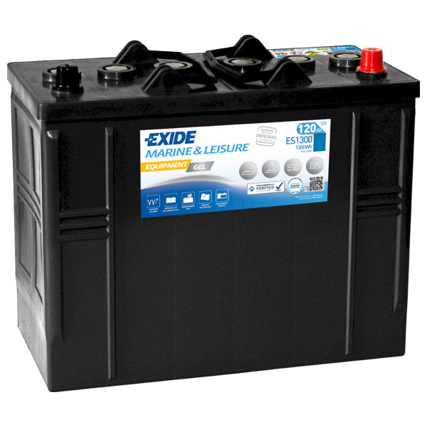 Exide, Gel-Batterie 120 Ampere, 1300 Wh, ES1300