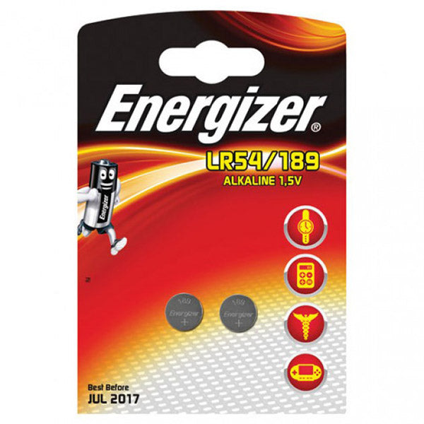 Energizer, LR54/189 Batterie 1,5V, 2 Stück