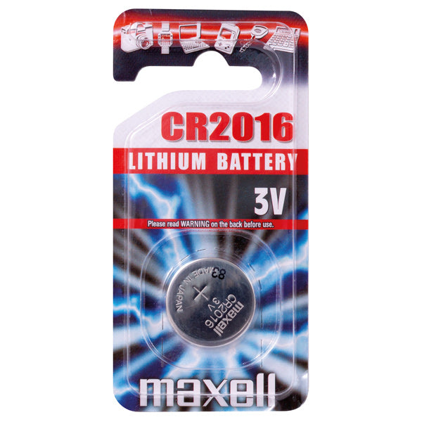 Maxell CR2016 Lithium-Batterie 3V