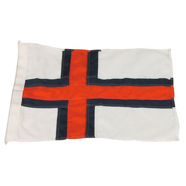 1852, Flagge Färöer Inseln 75 cm, genäht