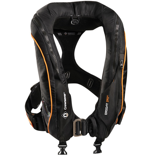 Crewsaver, Ergofit Ocean Weste 290N mit D-Ring, Schwarz