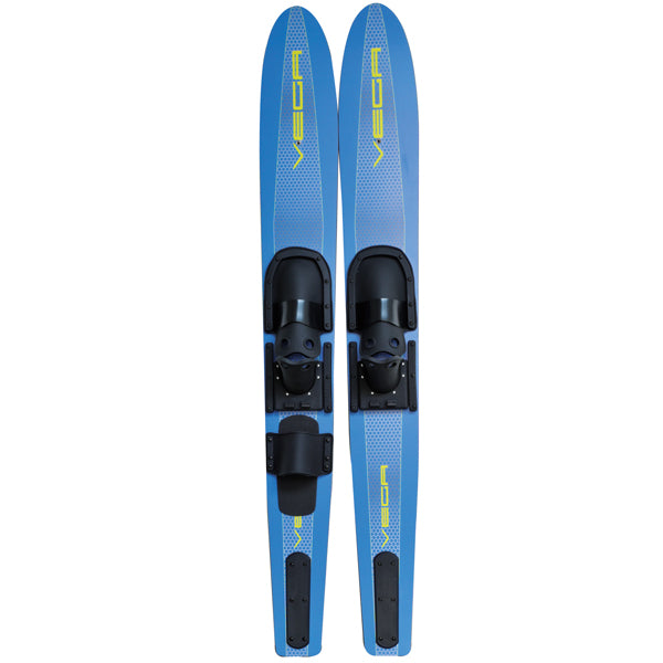 Wasserski Combo Vega junior 145 cm, blau/gelb, verstellbare Bindung 37-46