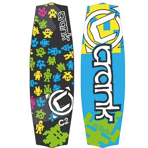 Wakeboard Crank Junior 139 x 41 cm inkl. Bindung, 34-39