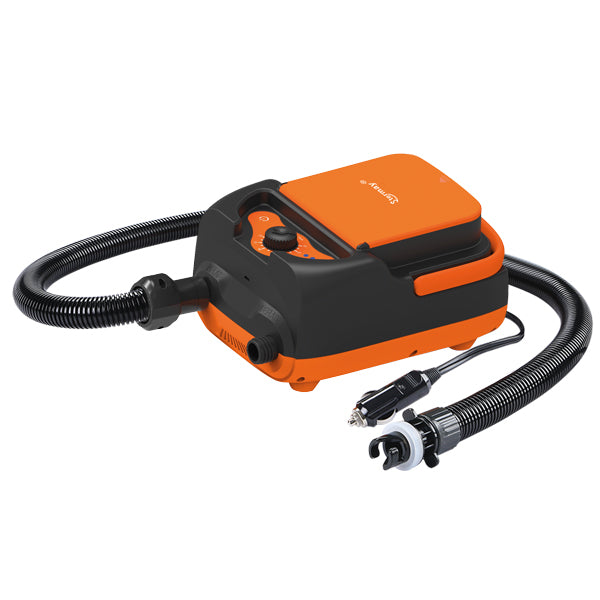 Wiederaufladbare elektrische Pumpe für SUP-Board, 16 PSI, Lithium-Batterie, 4000mAH, 100W, 70-350L/min, 12V, 6 Adapter