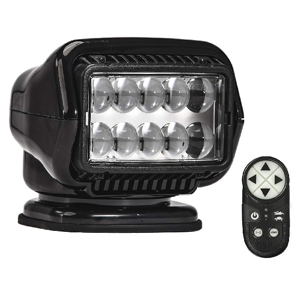 Golight, Suchscheinwerfer Stryker LED Wireless, Schwarz, 12V, 1400 m, 544.000 Candela