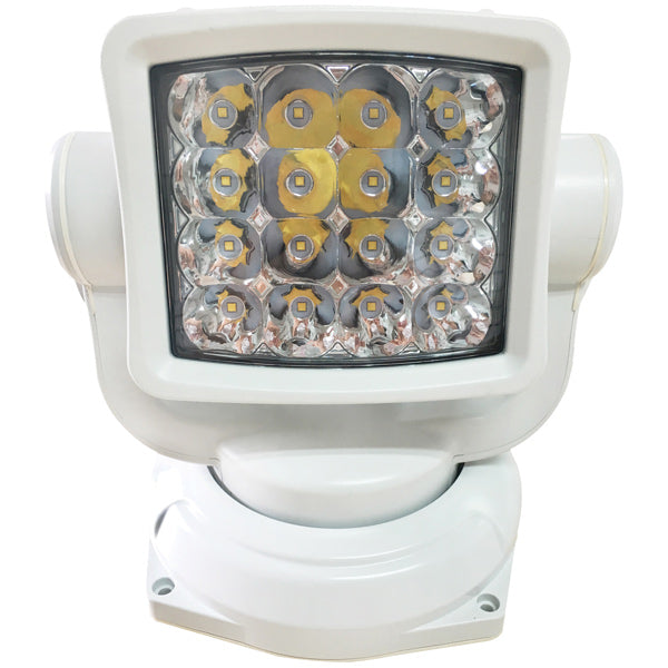 1852, Suchscheinwerfer T-tron LED 48W mit Fernbedienung, 10-30V, 6720 Lumen, 750 m Reichweite, 360° drehbar, IP65