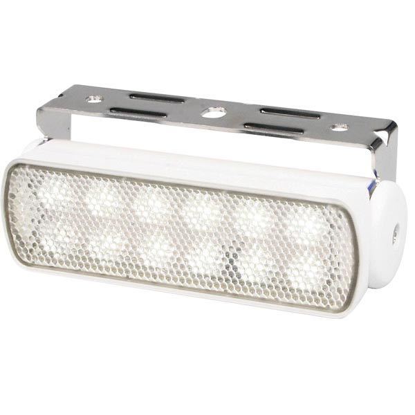 Hella, Sea Hawk LED-Deckleuchte IP67, 200 Lumen, 9-33 V, 3 W, 5500 K, 2,5 m Kabel