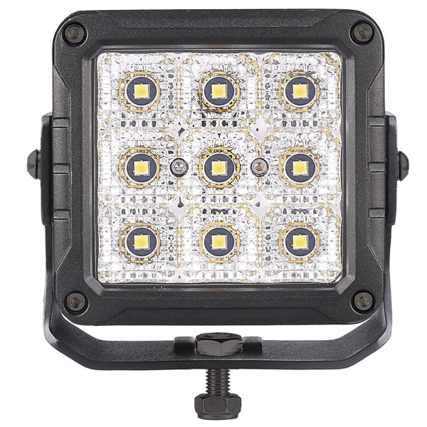 1852, LED-Deckleuchte 10-30V DC, 1127-3756 lm, 9 Stk. 5W HI Osram, 6000K, IP67/IP69K