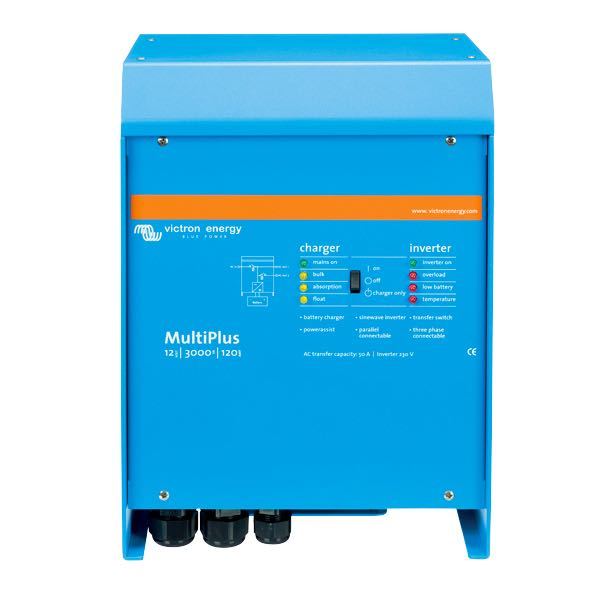 Victron, Multiplus Compact Wechselrichter/Ladegerät, 24V / 4500W - 10000W Spitzenlast, 120A Ladeausgang