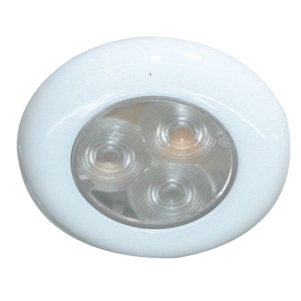 Wasserdichte LED-Einbauleuchte, 12V, Ø 50 mm, 18 mm Tiefe