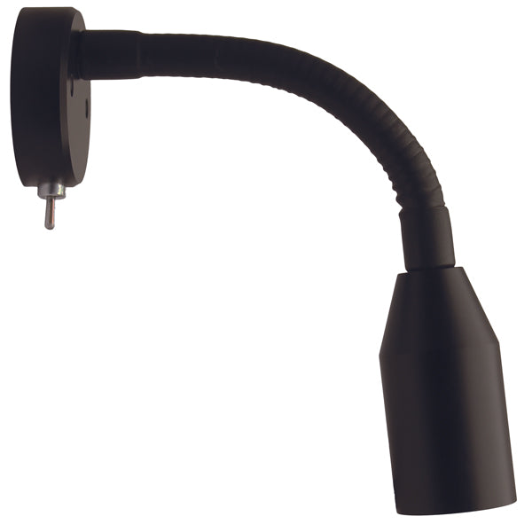 Casolux, Mary Special flex Wandleuchte, Aluminium schwarz, LED, 1,5 W, IP20, 3000K, 140 Lumen