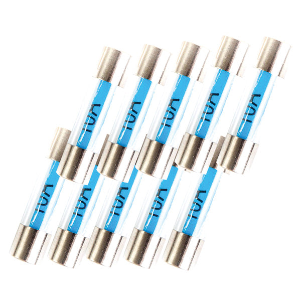 Oceanflex, Glassicherung 5x20mm 10 Amp, 10 Stück