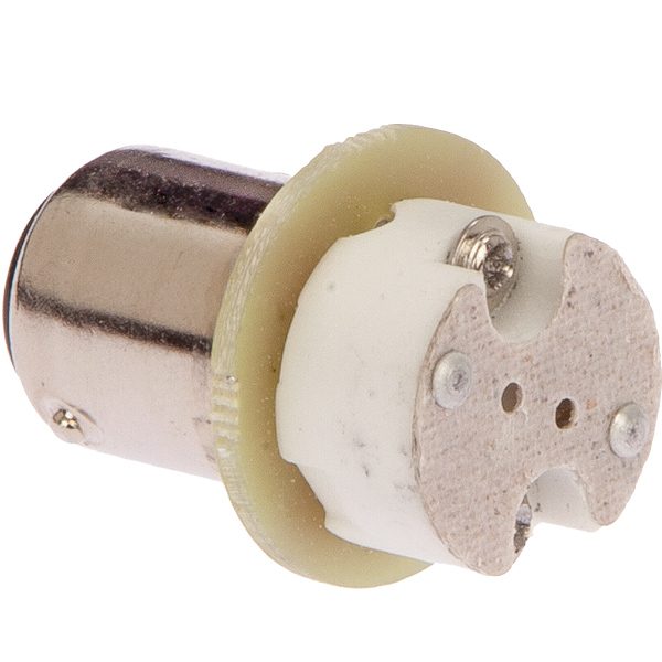 Nautecled, Adapter BA15D auf G4, 10-35V, 10W, 31mm, 22mm